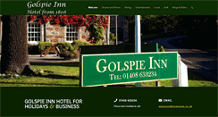 Desktop Screenshot of golspieinn.co.uk